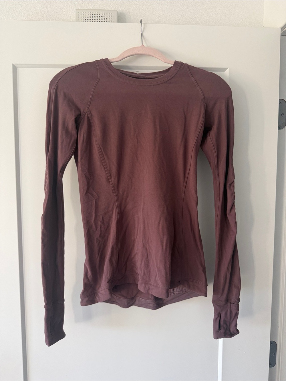 lululemon athletica Long-Sleeve  Top in Mauve
